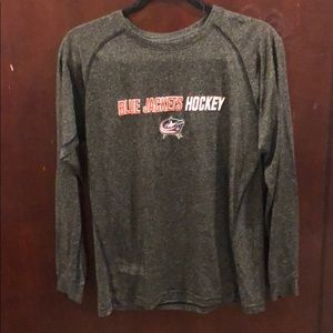 Blue jackets long sleeve!